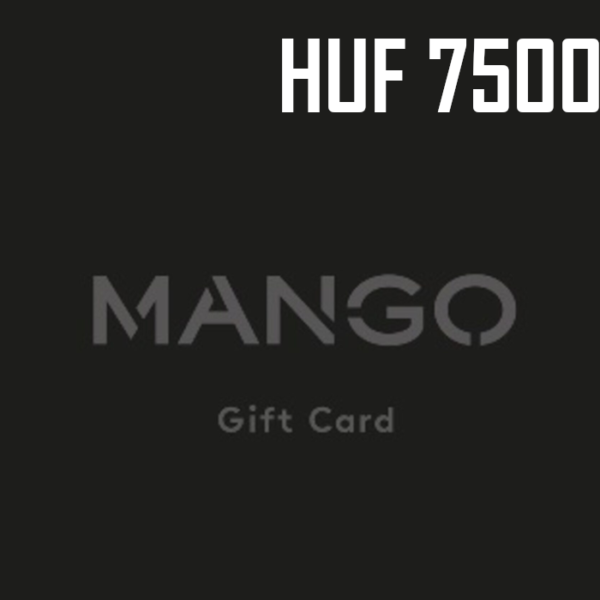 Mango 7500 HUF Gift Card HU
