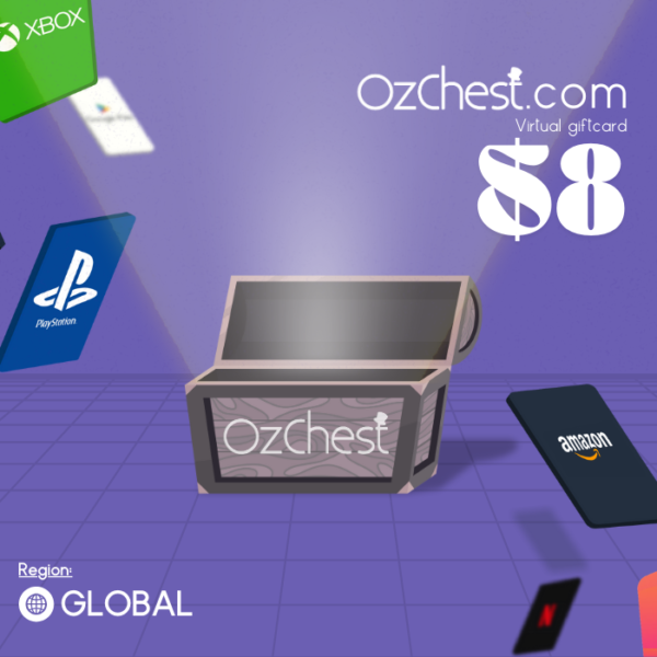 Ozchest $8 Gift Card