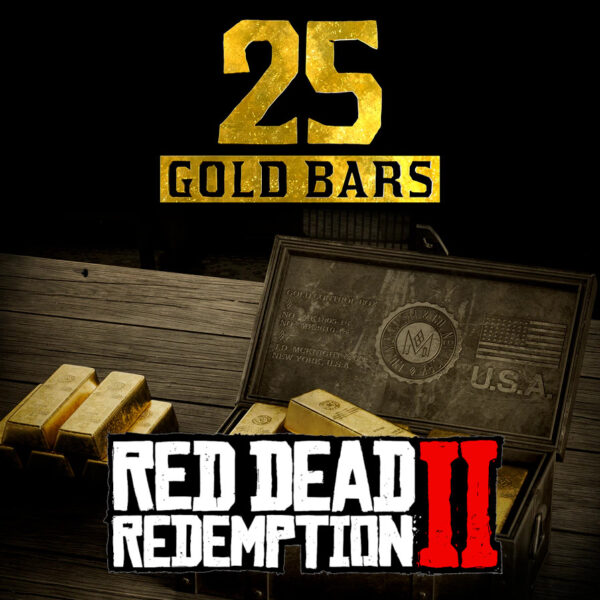 Red Dead Redemption 2 Online - 25 Gold Bars XBOX One CD Key