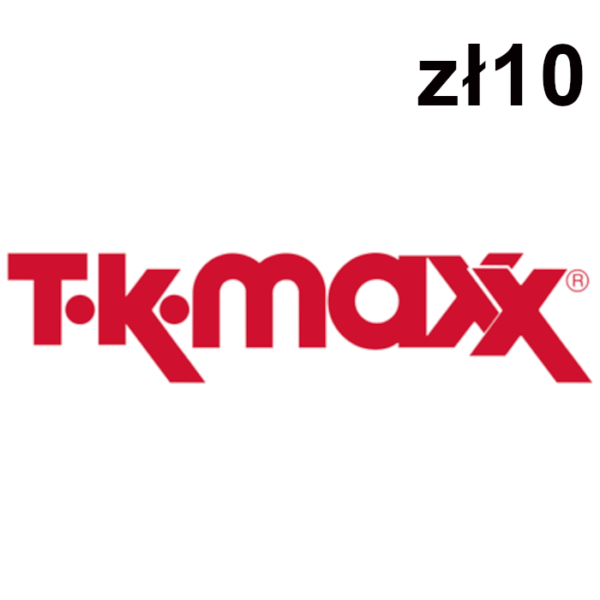 T.K. Maxx zł10 Gift Card PL