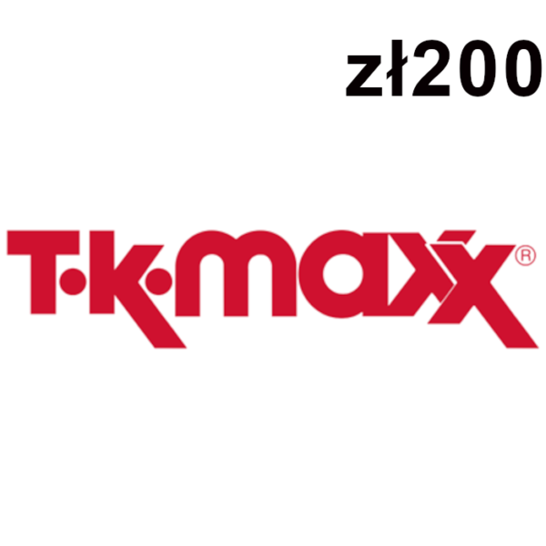 T.K. Maxx zł200 Gift Card PL