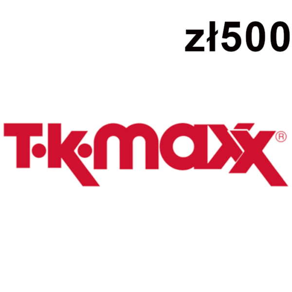T.K. Maxx zł500 Gift Card PL