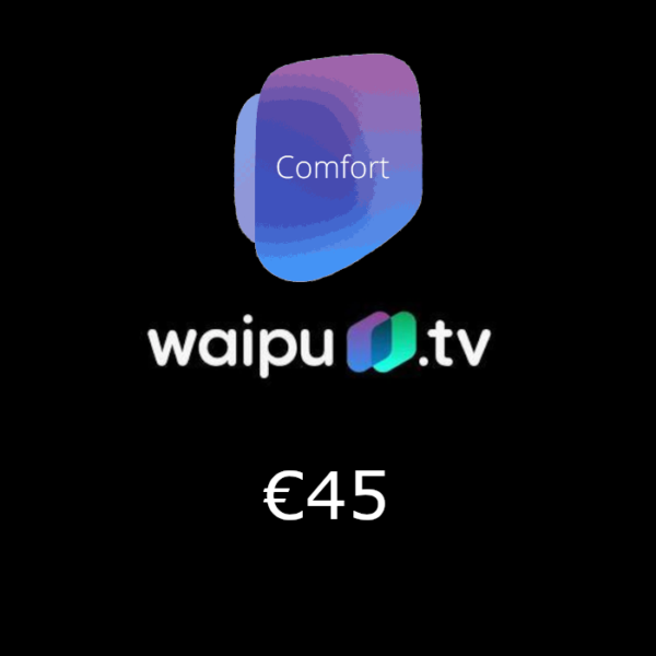 Waipu.tv Comfort €45 Gift Card DE