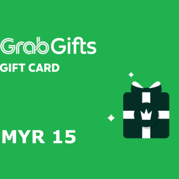 Grab MYR 15 Gift Card MY