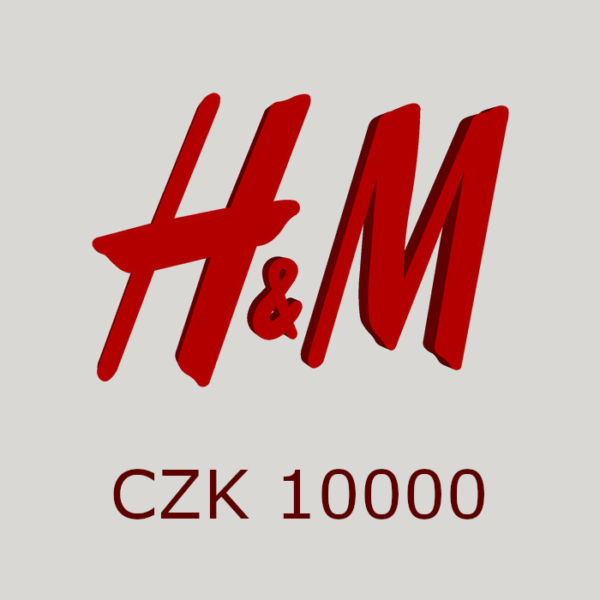 H&M 10000 CZK Gift Card CZ