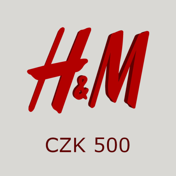 H&M 500 CZK Gift Card CZ