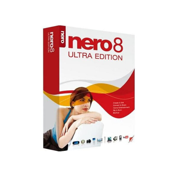 Nero 8 Ultra Edition Key (2 PCs)