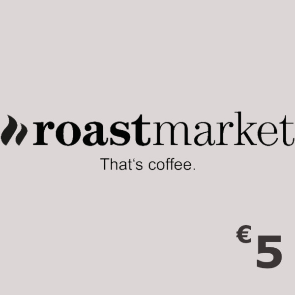 roastmarket €5 Gift Card DE