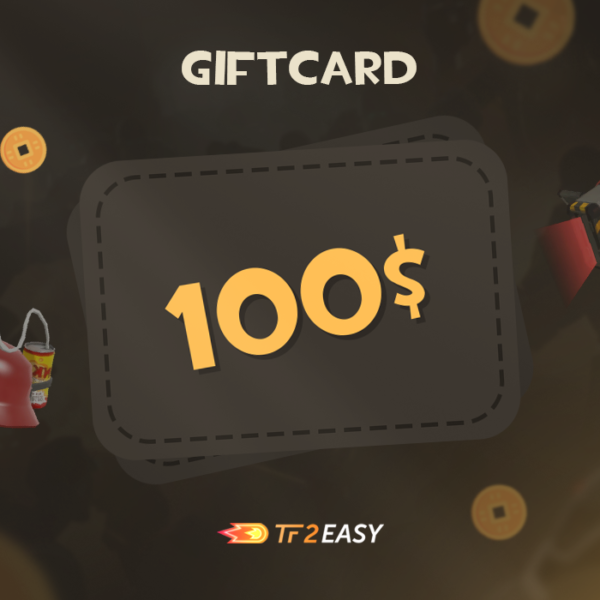 TF2Easy $100 Coins Gift Card