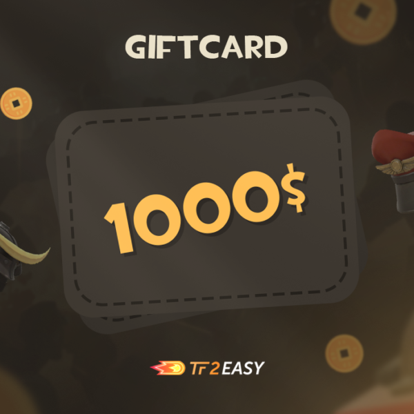 TF2Easy $1000 Coins Gift Card