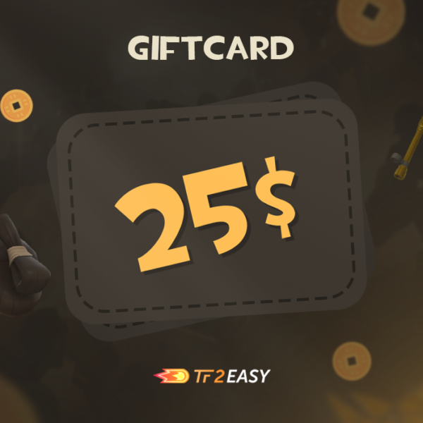 TF2Easy $25 Coins Gift Card