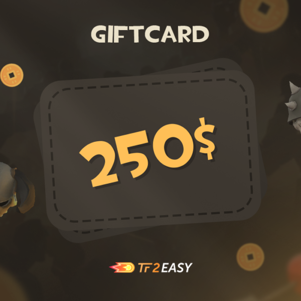 TF2Easy $250 Coins Gift Card